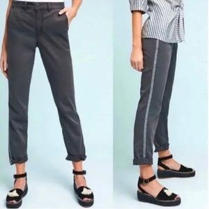 NWT Chino by Anthropologie with Tuxedo Stripe